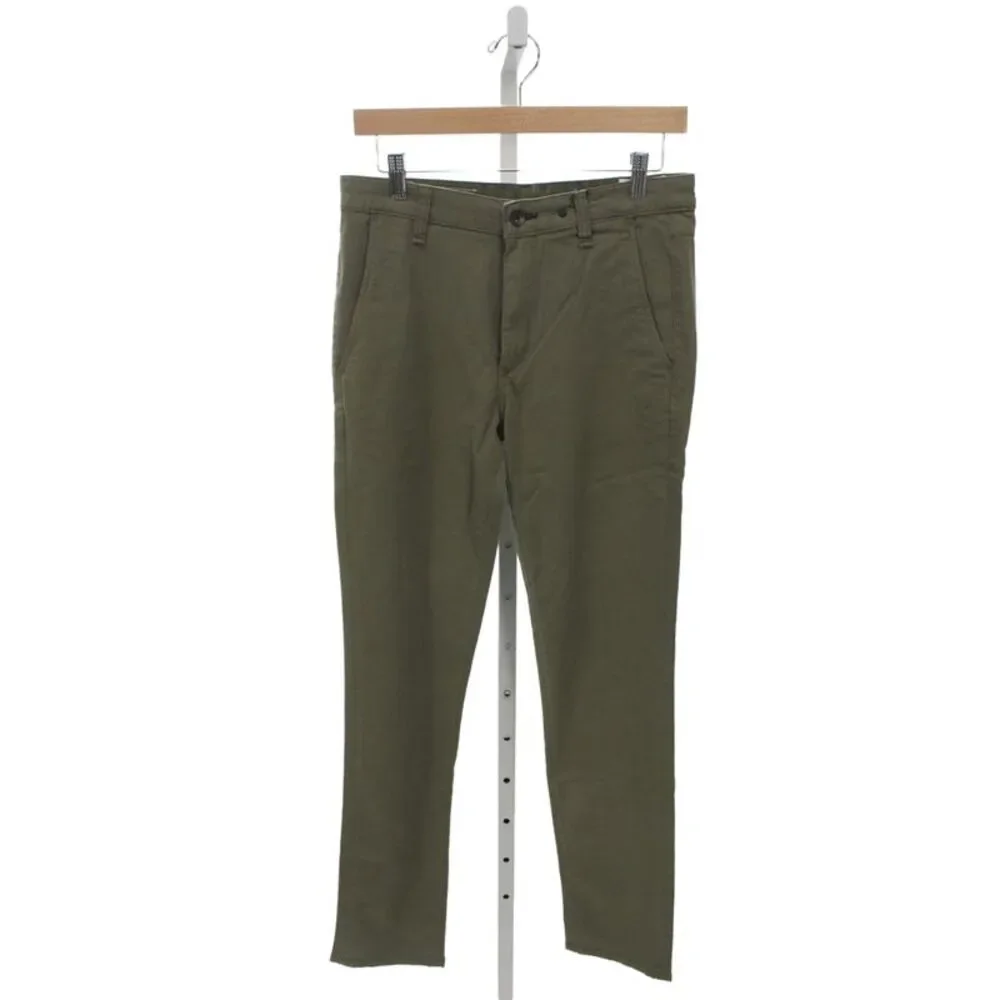 Rag & Bone Mens Chino Pants Green Cotton Military Size 29